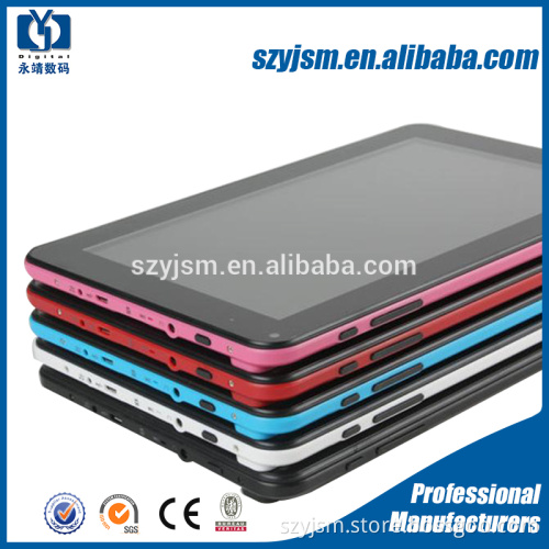 Shenzhen Factory 9 Inch Tablets PC MID Android Allwinner A33 Quad Core WIFI FM Bluetooth